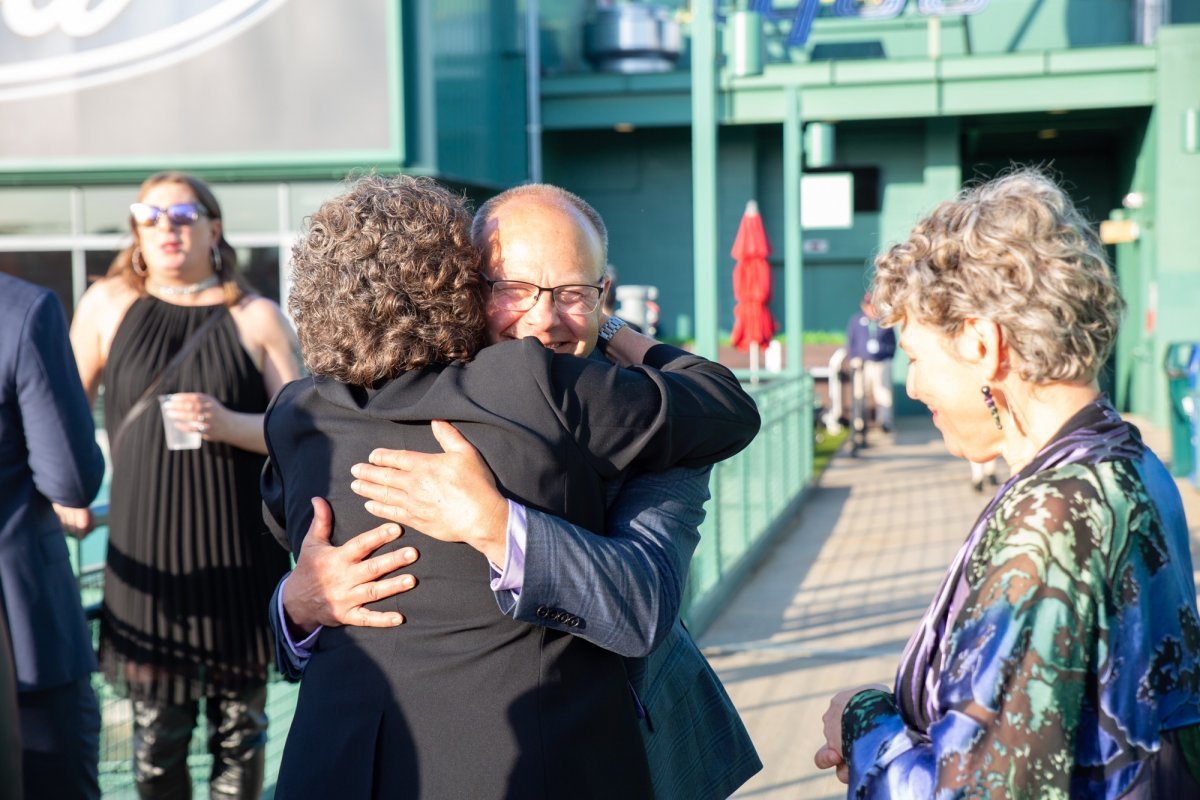 Boston Marathon - Fenway Health: Health Care Is A Right, Not A Privilege.