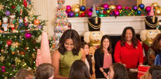 Bryan Rafanelli,First Lady Michelle Obama,White House,Christmas