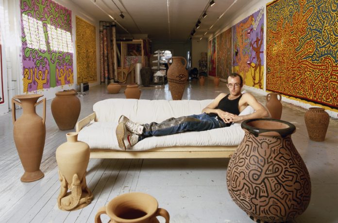 Tseng Kwong-Chi,Keith Haring,Tufts Art Gallery