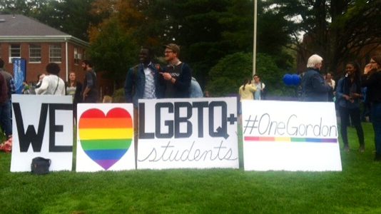 Gordon College,#OneGordon,LGBTQ students