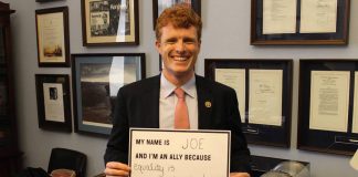 U.S. Congressman Joe Kennedy III of Massachusetts