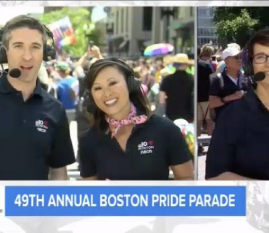 Sue O'Connell,Boston Pride broadcast