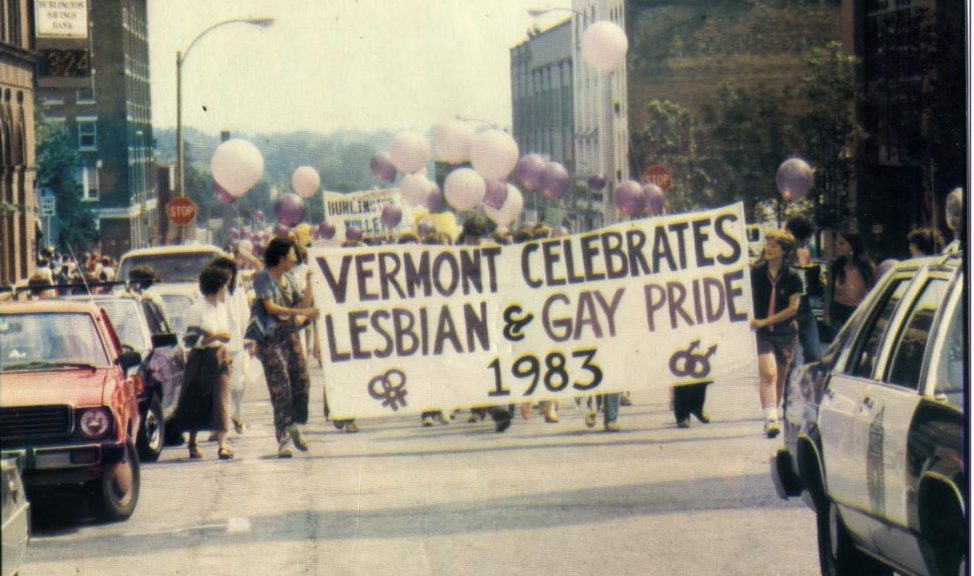 New roadside historic marker honors first Pride parade in Vermont
