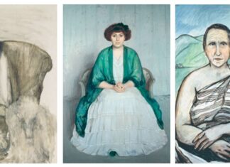 Alice B. Toklas by Dora Maar, Mabel Dodge Luhan by Mary Foote, Gertrude Stein by Francis Picabia